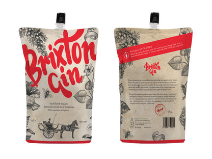 Brixton Gin 70cl eco-refill pouch